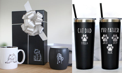 Catastrophic Bronson Mugs and Cat Dad Tumblers On Etsy 