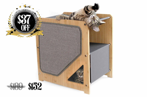 2024 Holiday Pricing $37 off Grotto Cat Tree