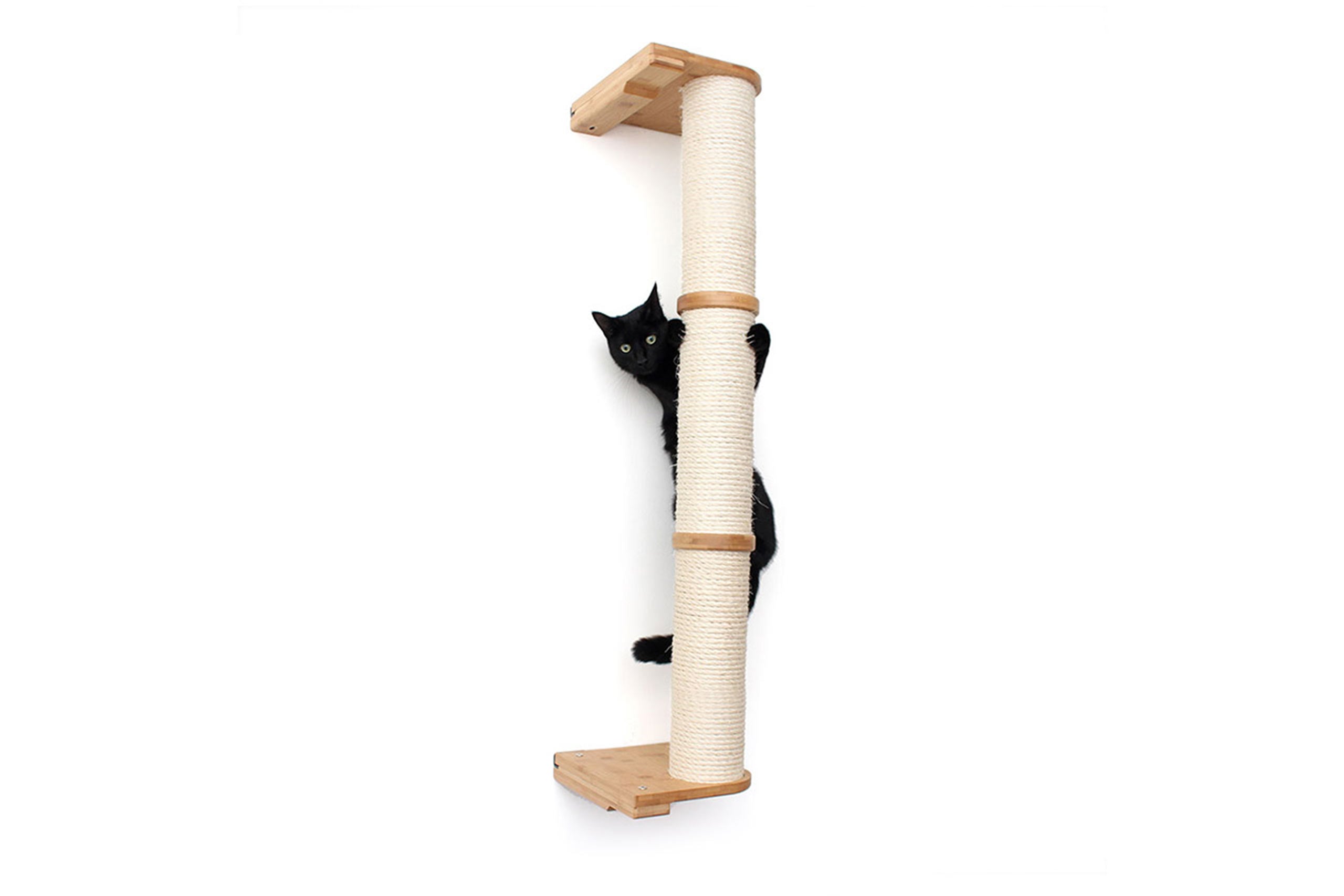 Wall Mounted Cat Scratching Pole Catastrophic Creations